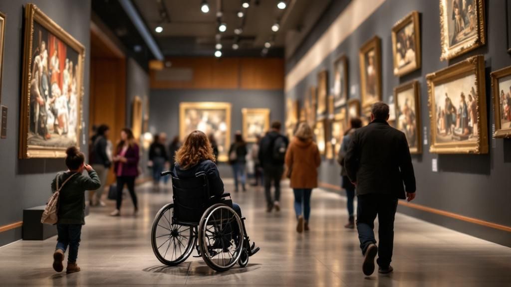 Museums across Britain have launched major initiatives to improve access for disabled visitors.